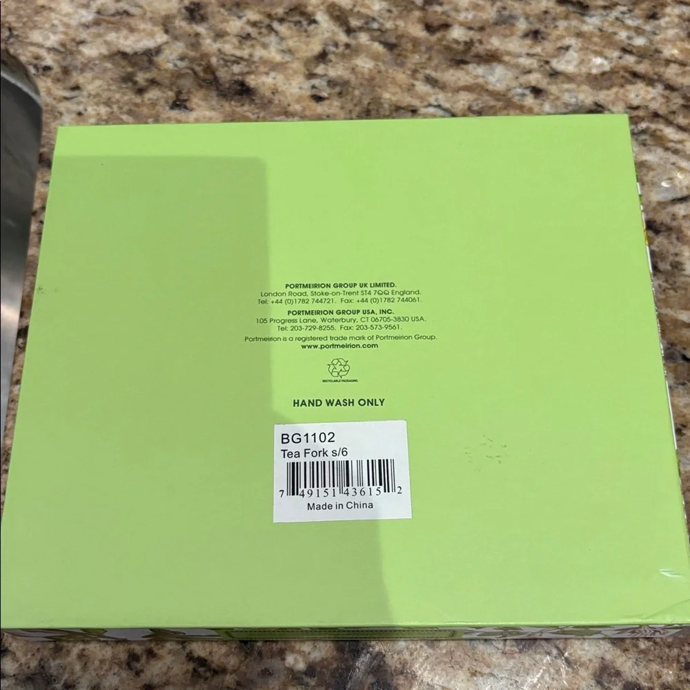 Portmeirion‎ Floral Fork Set with Green Box